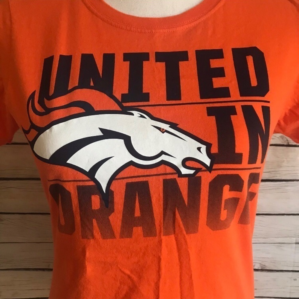 Denver Broncos Nike United In Orange T-Shirt - Picture 2 of 5